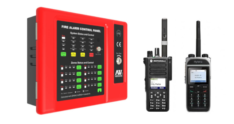 Integrate Fire Panel with Two-Way radio